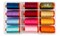 Aurifil The Perfect Box of Colors Thread Set by Pat Sloan | (12 50wt Cotton Large Spools.)